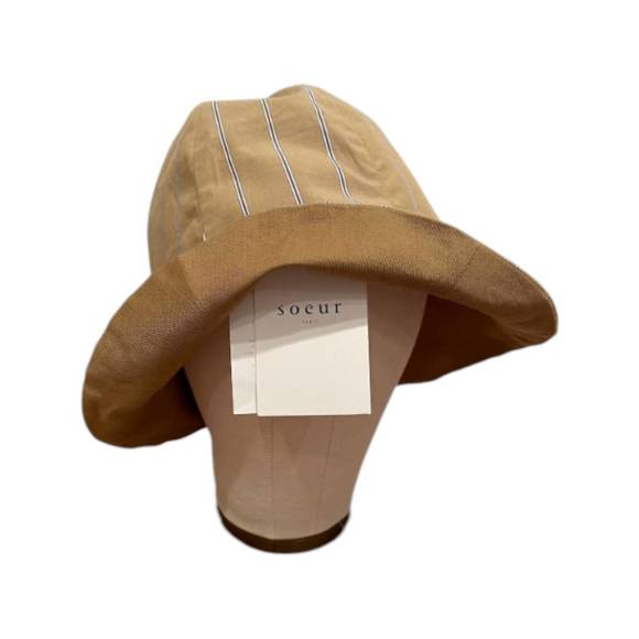 SOEUR Accessories - NEW SOEUR umbrella hat in beige